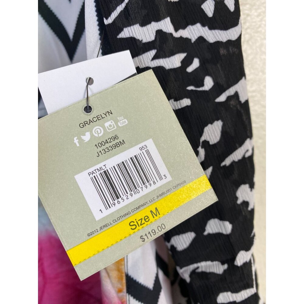 John Mark Gracelyn Patchwork Long Sleeve Tunic To… - image 7